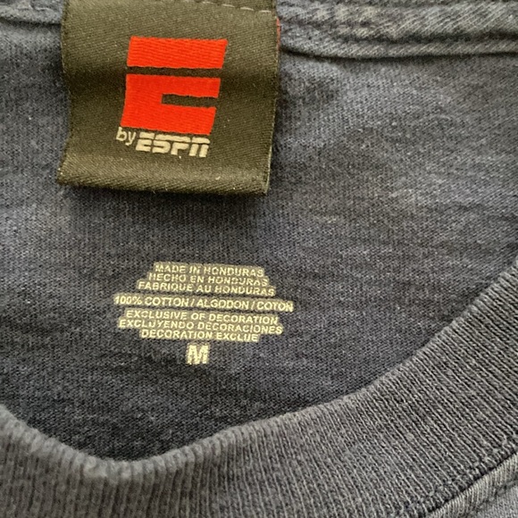 ESPN Men’s T-Shirt Medium.  Slightly Worn. - Picture 3 of 4